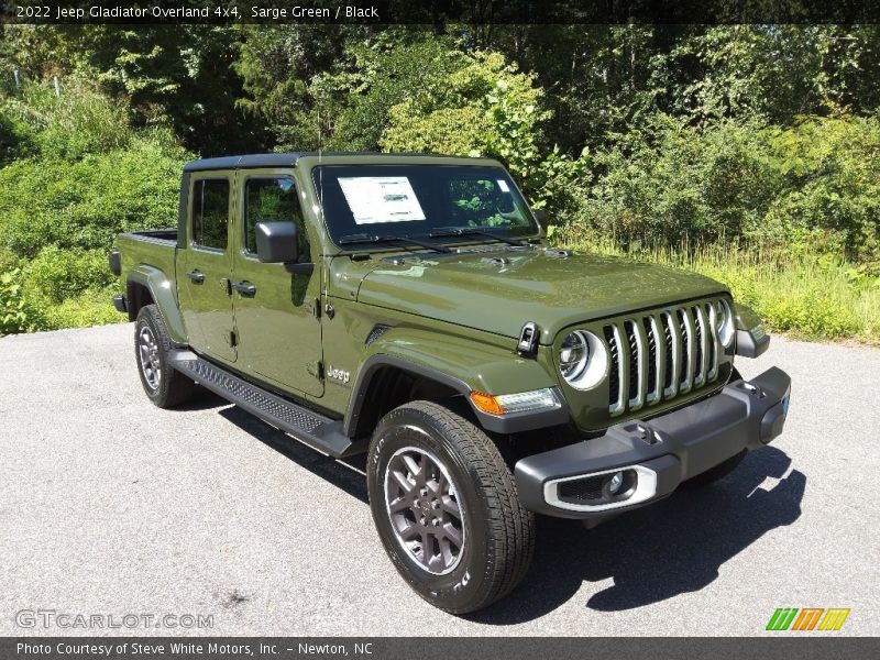 Sarge Green / Black 2022 Jeep Gladiator Overland 4x4