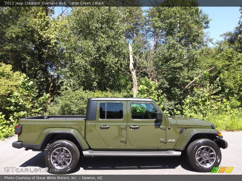 Sarge Green / Black 2022 Jeep Gladiator Overland 4x4