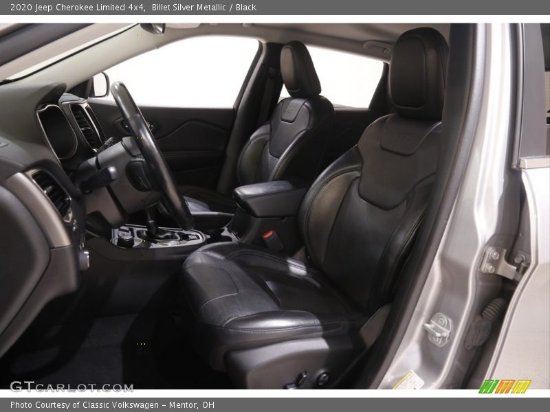 Billet Silver Metallic / Black 2020 Jeep Cherokee Limited 4x4