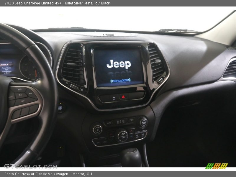 Billet Silver Metallic / Black 2020 Jeep Cherokee Limited 4x4