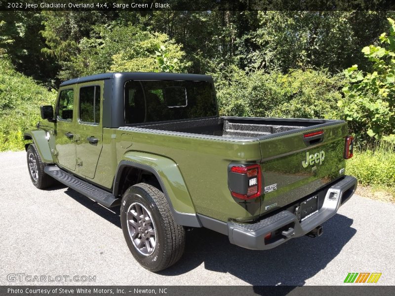 Sarge Green / Black 2022 Jeep Gladiator Overland 4x4