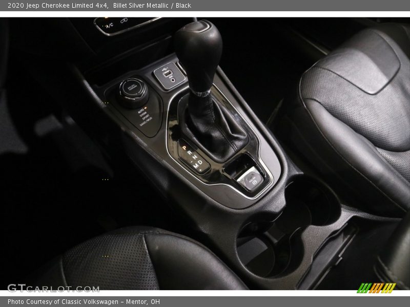 Billet Silver Metallic / Black 2020 Jeep Cherokee Limited 4x4