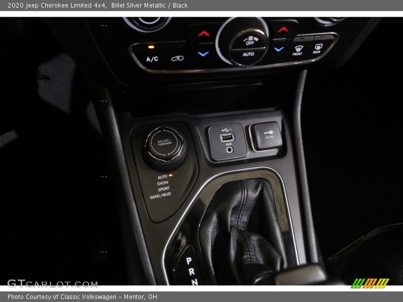 Billet Silver Metallic / Black 2020 Jeep Cherokee Limited 4x4