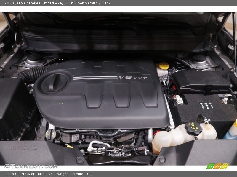 Billet Silver Metallic / Black 2020 Jeep Cherokee Limited 4x4