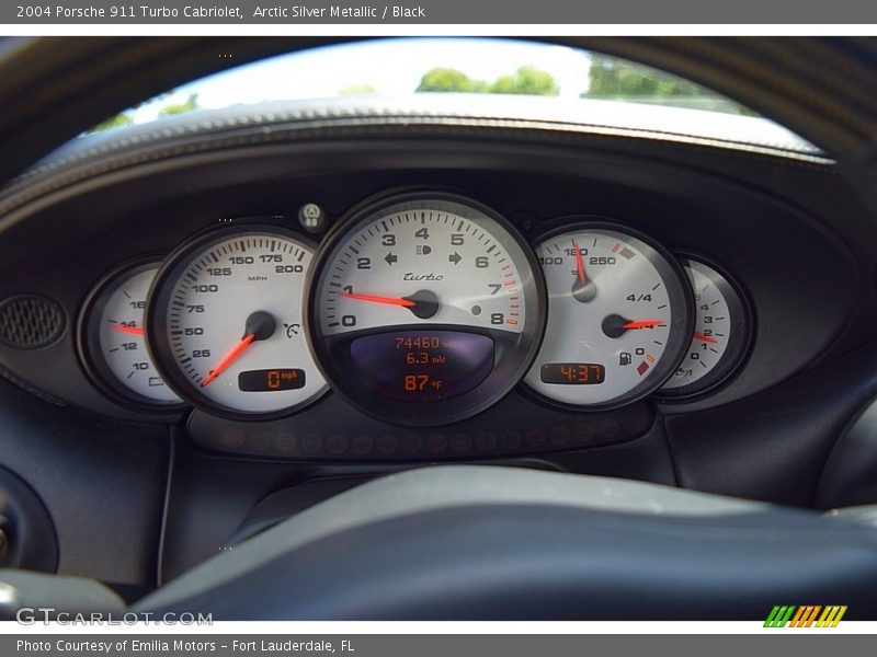  2004 911 Turbo Cabriolet Turbo Cabriolet Gauges