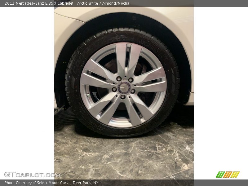Arctic White / Almond/Mocha 2012 Mercedes-Benz E 350 Cabriolet