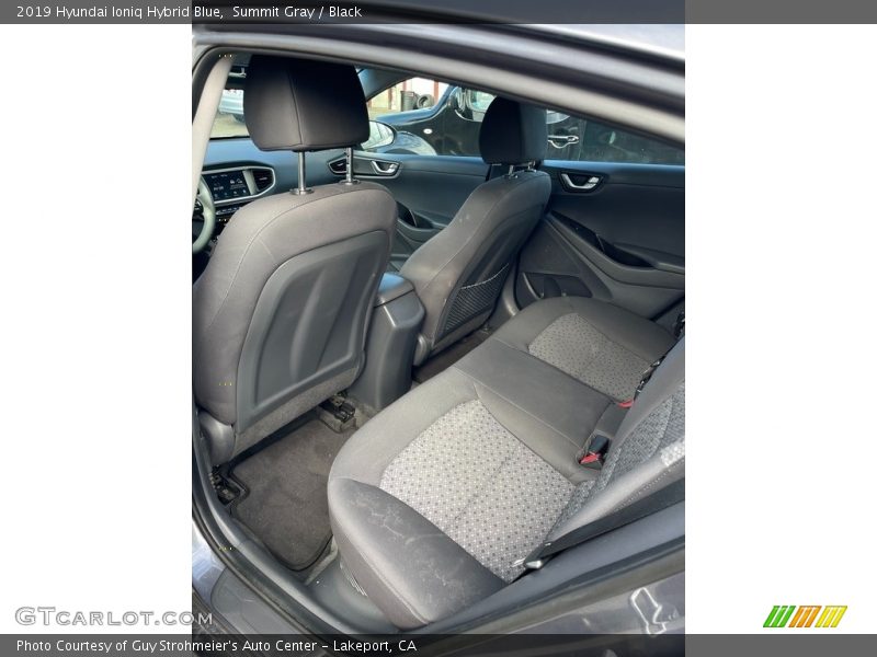 Summit Gray / Black 2019 Hyundai Ioniq Hybrid Blue