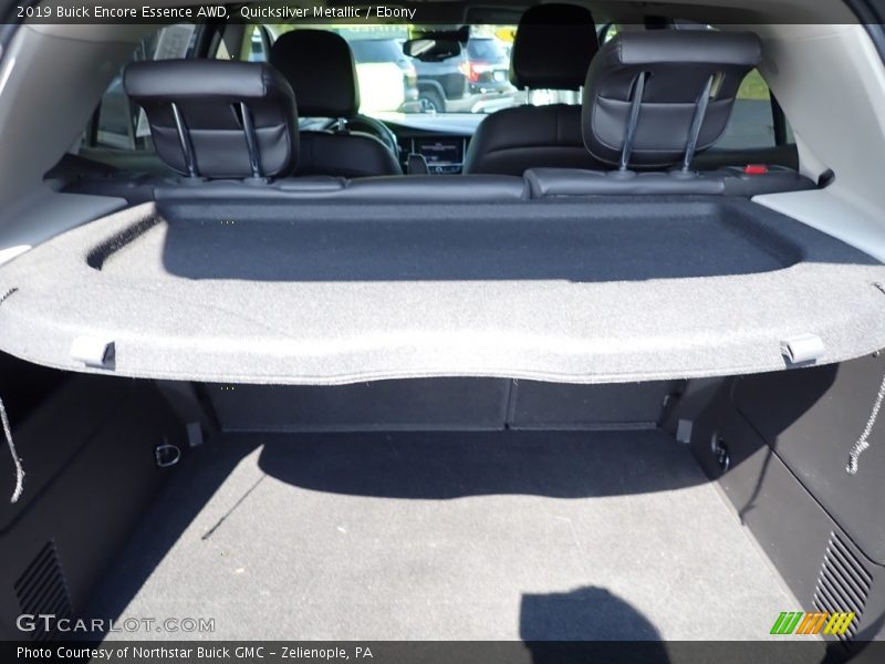 Quicksilver Metallic / Ebony 2019 Buick Encore Essence AWD