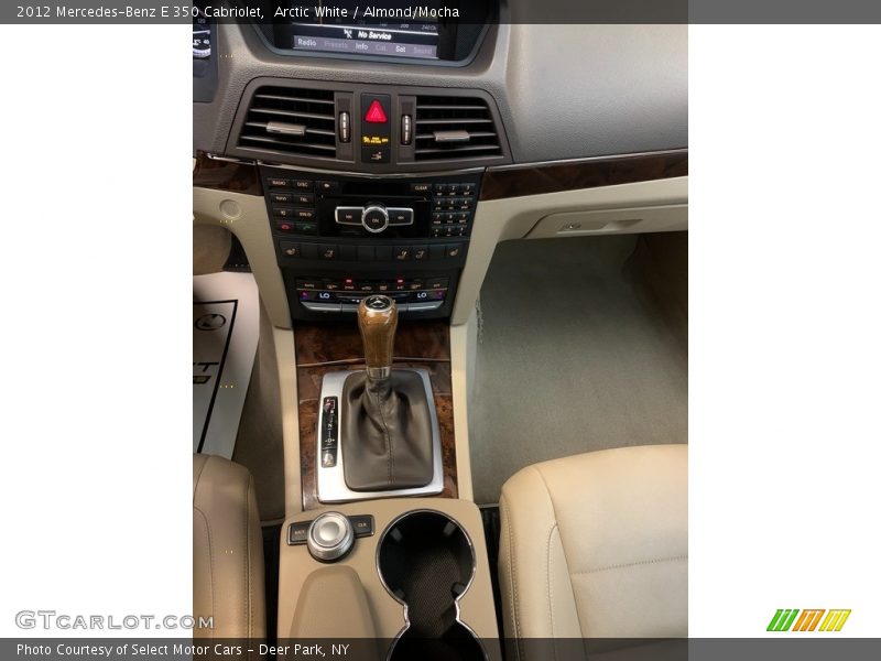 Arctic White / Almond/Mocha 2012 Mercedes-Benz E 350 Cabriolet