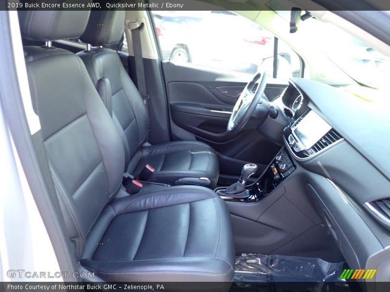 Quicksilver Metallic / Ebony 2019 Buick Encore Essence AWD