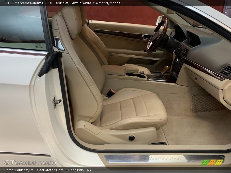 Arctic White / Almond/Mocha 2012 Mercedes-Benz E 350 Cabriolet