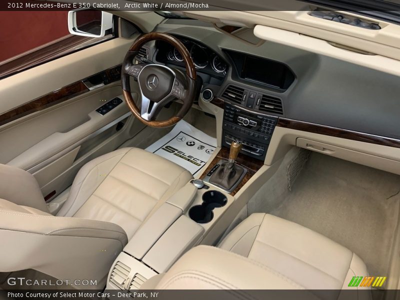 Arctic White / Almond/Mocha 2012 Mercedes-Benz E 350 Cabriolet