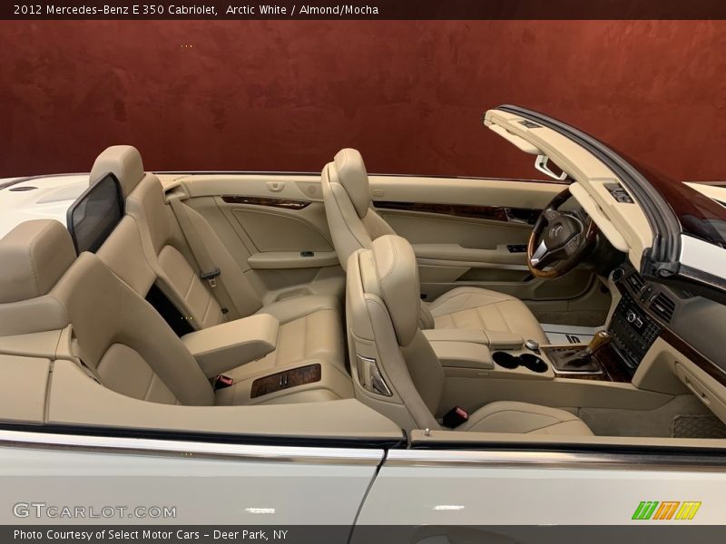 Arctic White / Almond/Mocha 2012 Mercedes-Benz E 350 Cabriolet