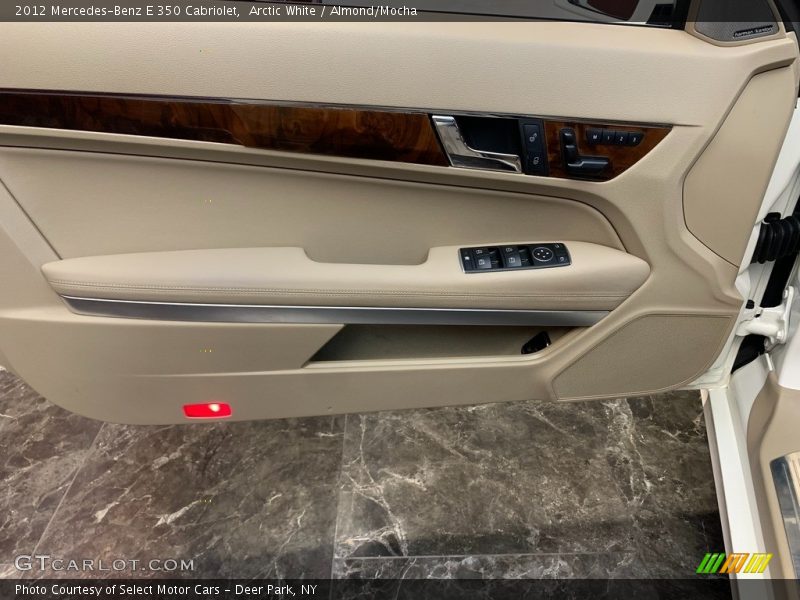 Arctic White / Almond/Mocha 2012 Mercedes-Benz E 350 Cabriolet