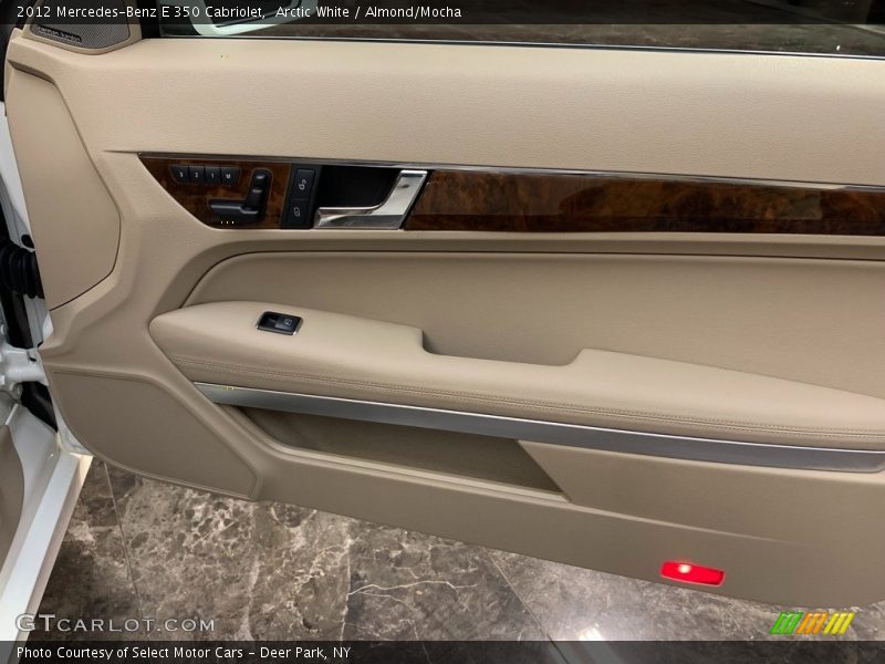 Arctic White / Almond/Mocha 2012 Mercedes-Benz E 350 Cabriolet