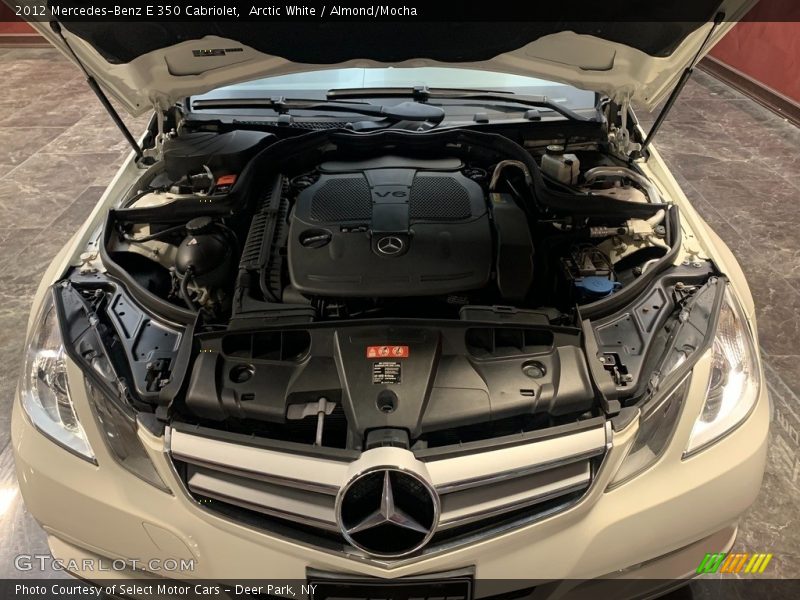 Arctic White / Almond/Mocha 2012 Mercedes-Benz E 350 Cabriolet