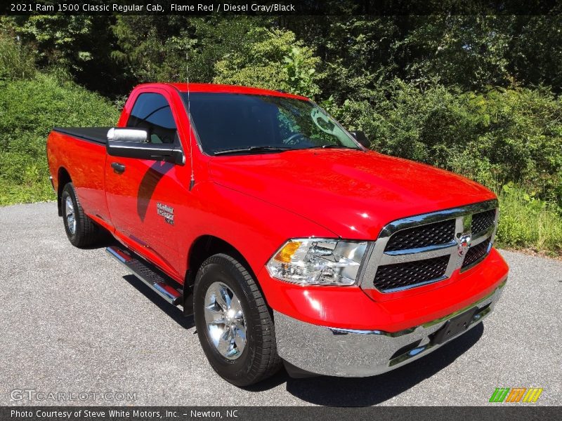 Front 3/4 View of 2021 1500 Classic Regular Cab
