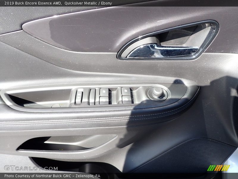 Quicksilver Metallic / Ebony 2019 Buick Encore Essence AWD