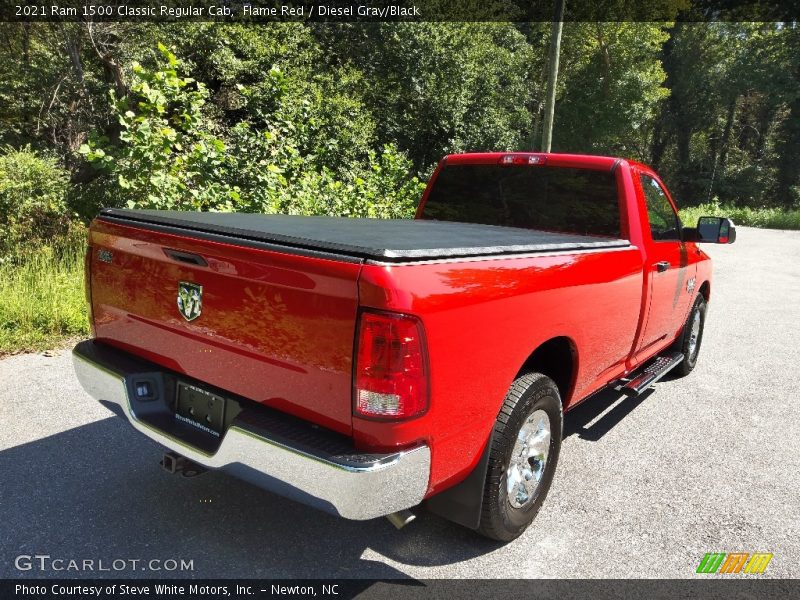 Flame Red / Diesel Gray/Black 2021 Ram 1500 Classic Regular Cab