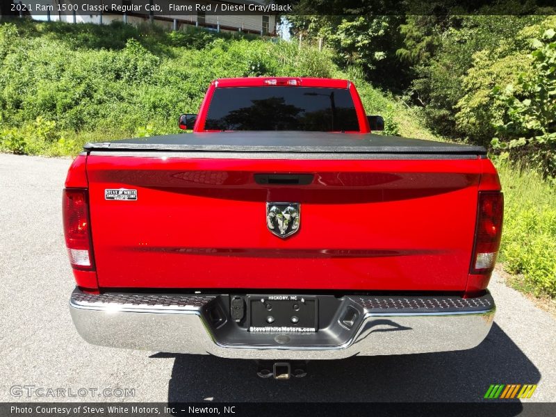 Flame Red / Diesel Gray/Black 2021 Ram 1500 Classic Regular Cab