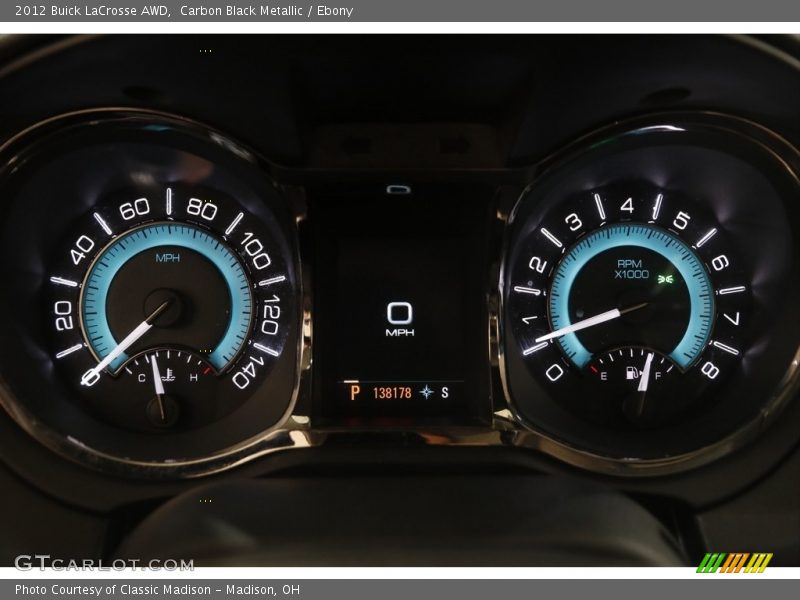  2012 LaCrosse AWD AWD Gauges