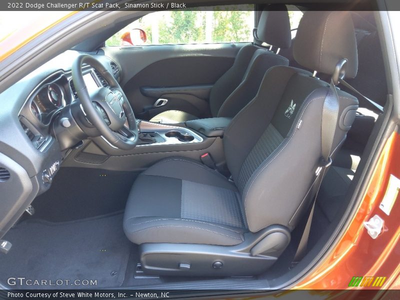 Front Seat of 2022 Challenger R/T Scat Pack