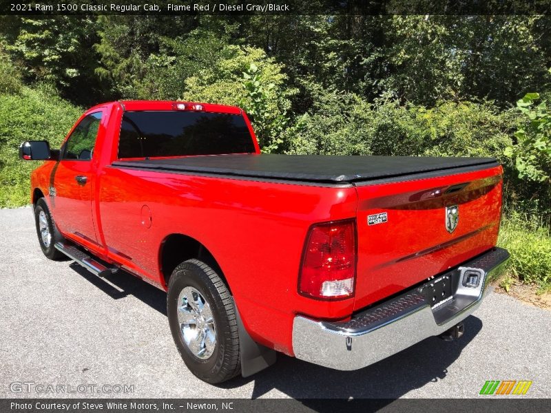 Flame Red / Diesel Gray/Black 2021 Ram 1500 Classic Regular Cab