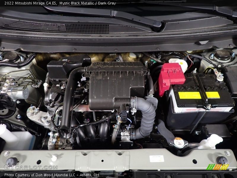  2022 Mirage G4 ES Engine - 1.2 Liter DOHC 12-Valve MIVEC 3 Cylinder