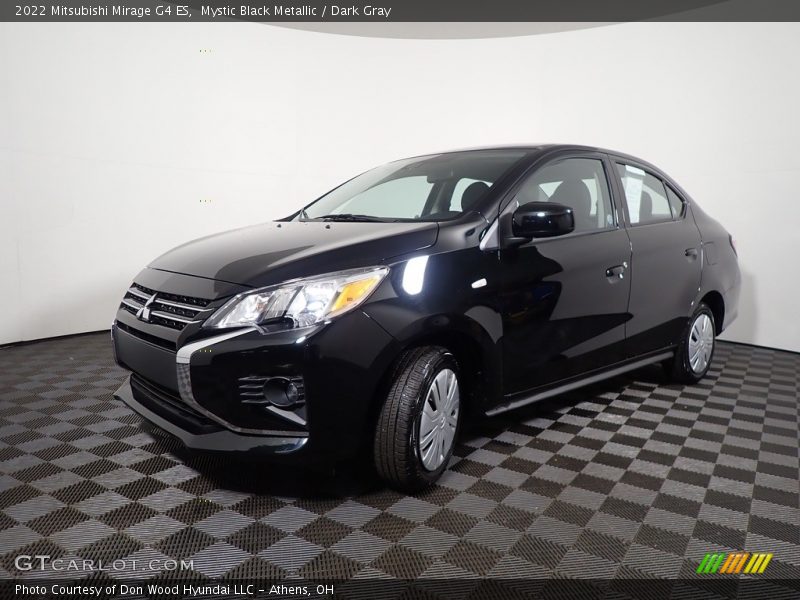 Mystic Black Metallic / Dark Gray 2022 Mitsubishi Mirage G4 ES