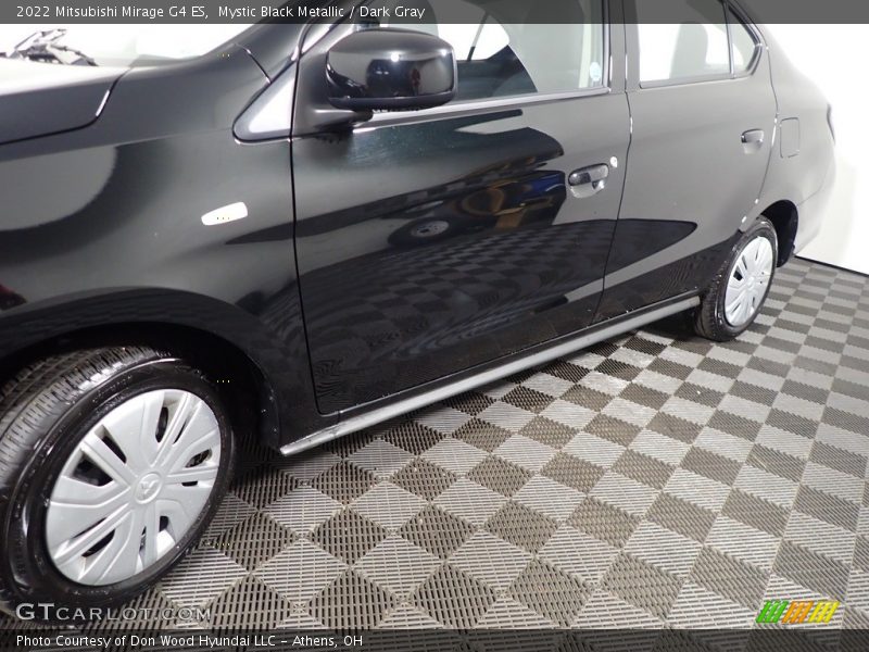 Mystic Black Metallic / Dark Gray 2022 Mitsubishi Mirage G4 ES