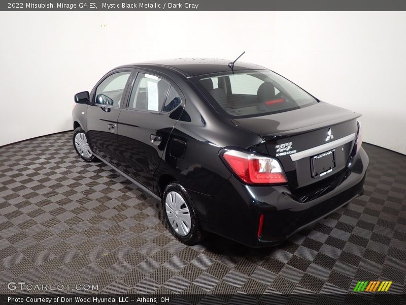 Mystic Black Metallic / Dark Gray 2022 Mitsubishi Mirage G4 ES