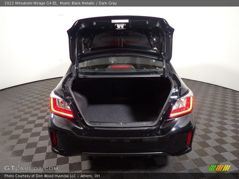 Mystic Black Metallic / Dark Gray 2022 Mitsubishi Mirage G4 ES
