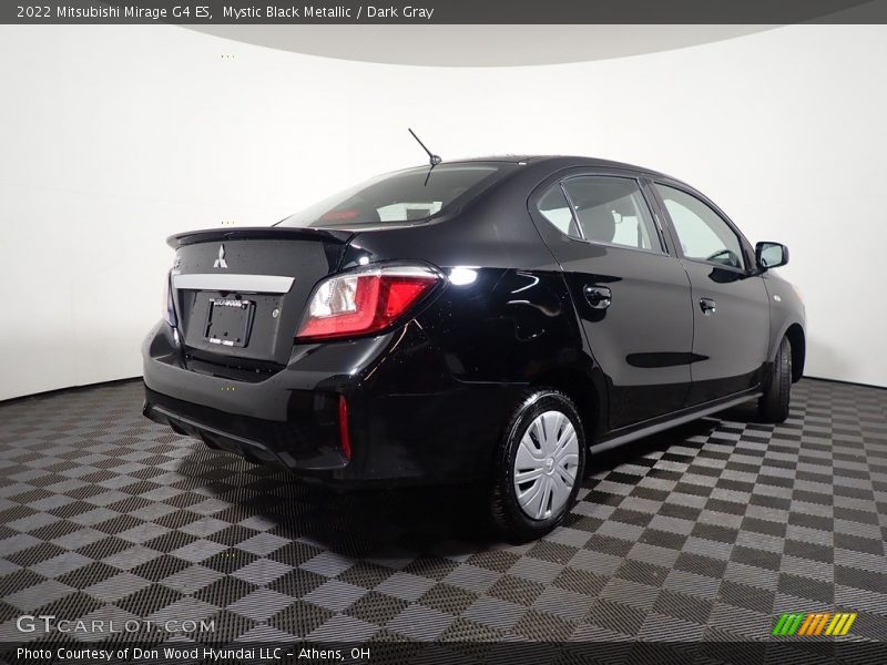 Mystic Black Metallic / Dark Gray 2022 Mitsubishi Mirage G4 ES