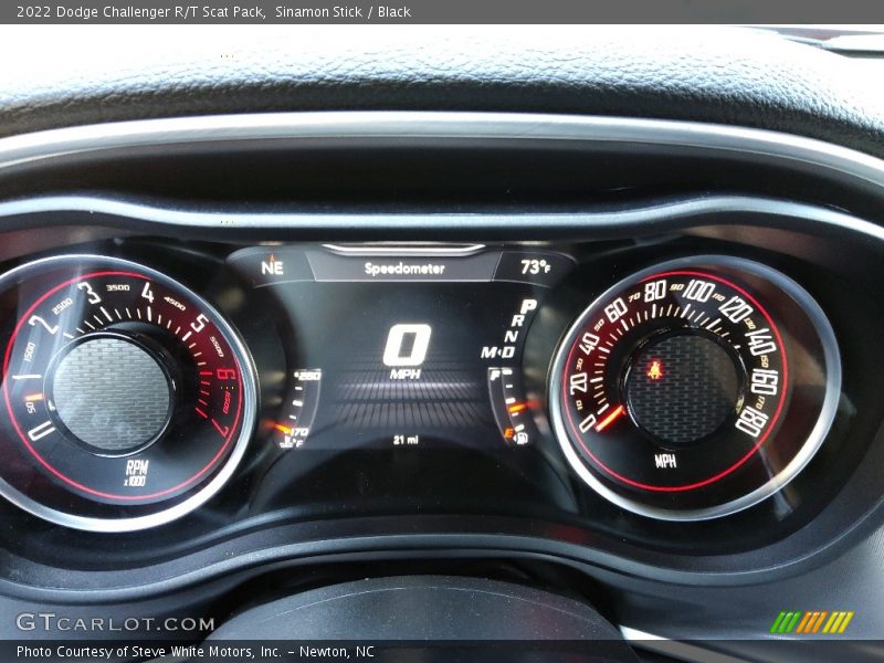 Sinamon Stick / Black 2022 Dodge Challenger R/T Scat Pack