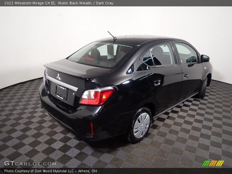 Mystic Black Metallic / Dark Gray 2022 Mitsubishi Mirage G4 ES