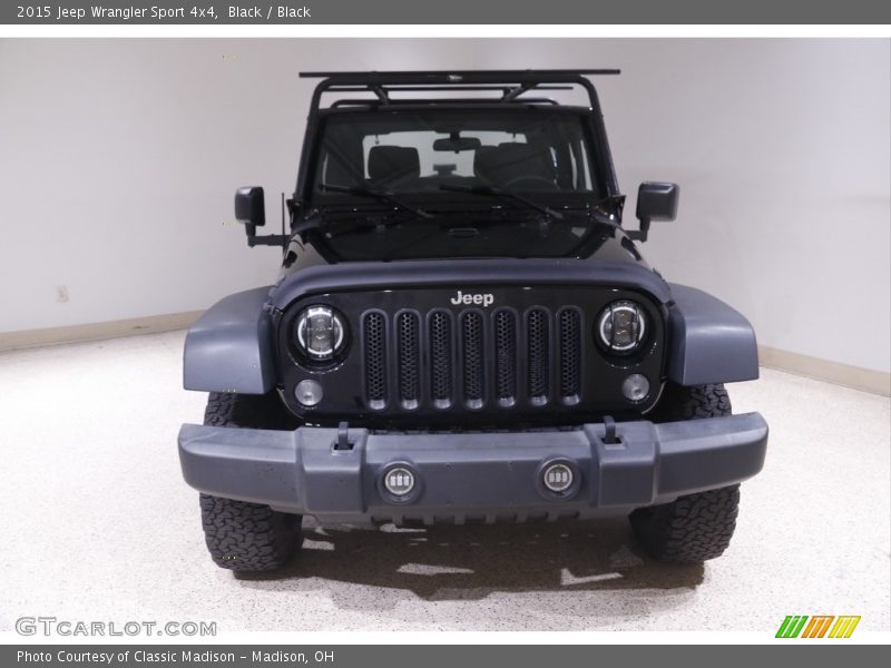 Black / Black 2015 Jeep Wrangler Sport 4x4