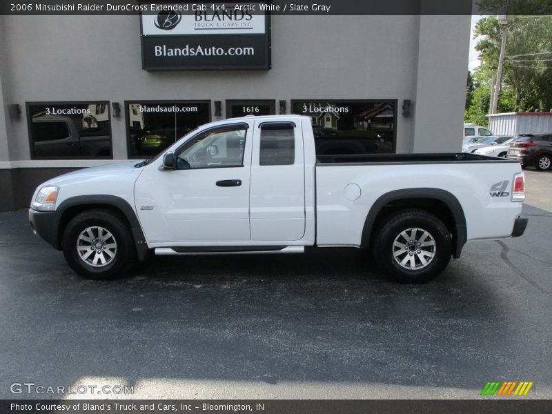 Arctic White / Slate Gray 2006 Mitsubishi Raider DuroCross Extended Cab 4x4
