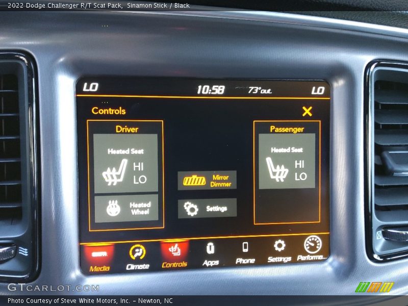 Sinamon Stick / Black 2022 Dodge Challenger R/T Scat Pack