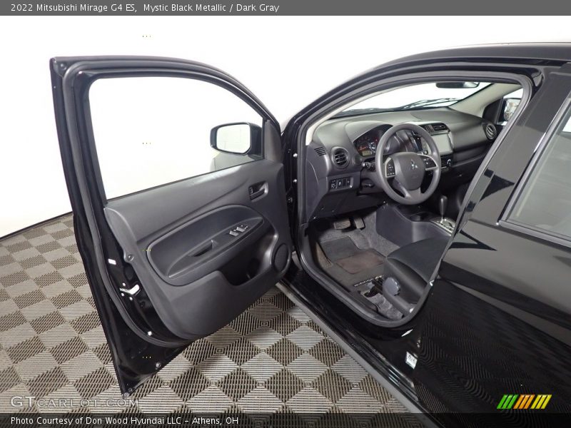 Mystic Black Metallic / Dark Gray 2022 Mitsubishi Mirage G4 ES