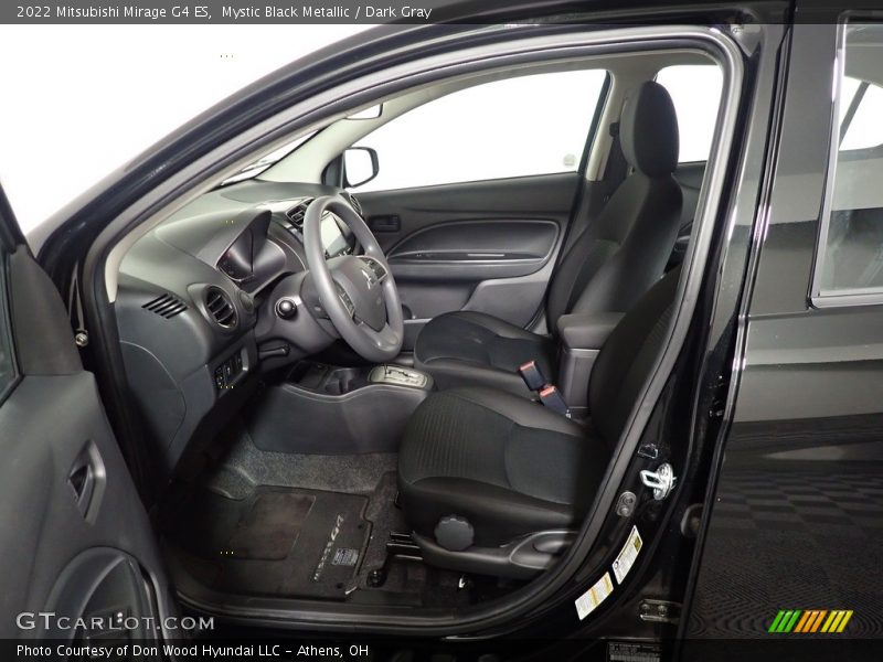  2022 Mirage G4 ES Dark Gray Interior