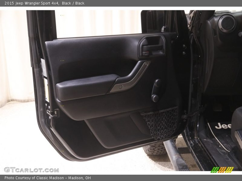 Black / Black 2015 Jeep Wrangler Sport 4x4