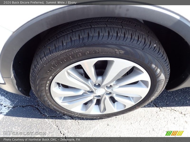 Summit White / Ebony 2020 Buick Encore Preferred