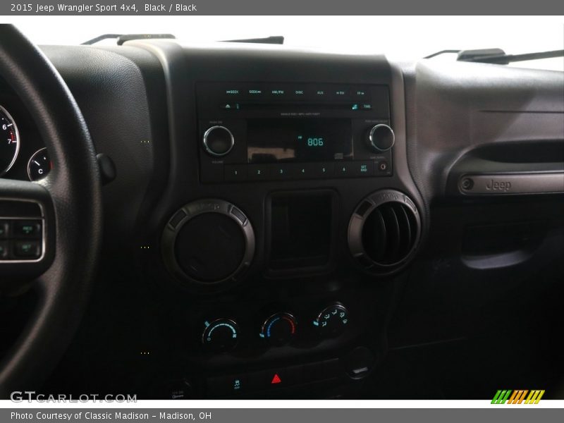 Black / Black 2015 Jeep Wrangler Sport 4x4
