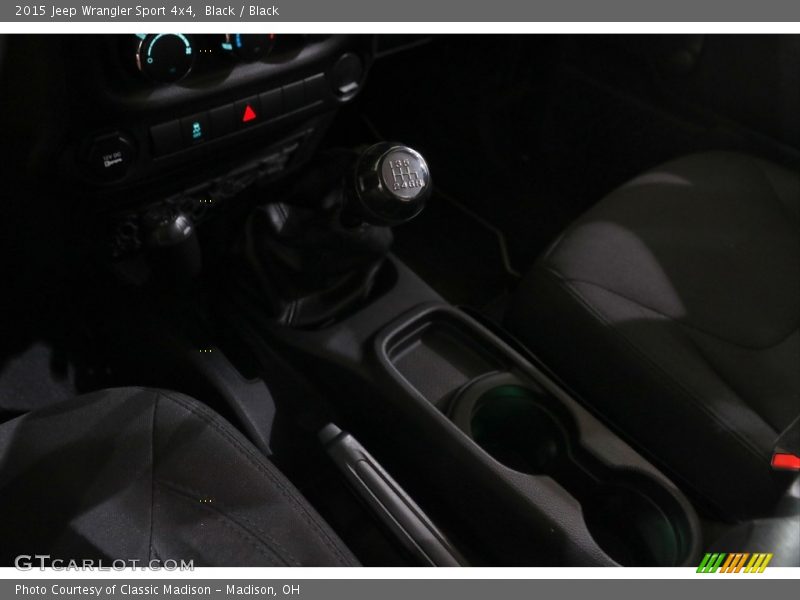 Black / Black 2015 Jeep Wrangler Sport 4x4