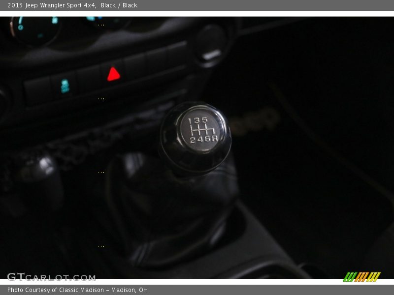 Black / Black 2015 Jeep Wrangler Sport 4x4