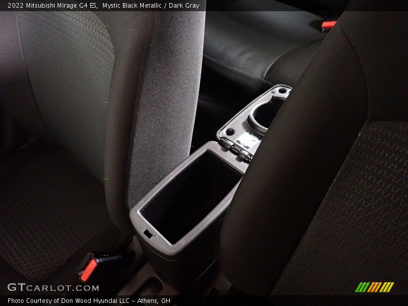 Mystic Black Metallic / Dark Gray 2022 Mitsubishi Mirage G4 ES
