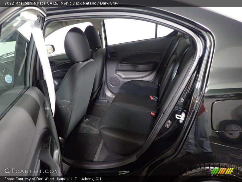 Rear Seat of 2022 Mirage G4 ES