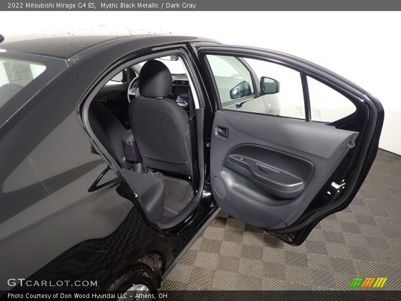Mystic Black Metallic / Dark Gray 2022 Mitsubishi Mirage G4 ES