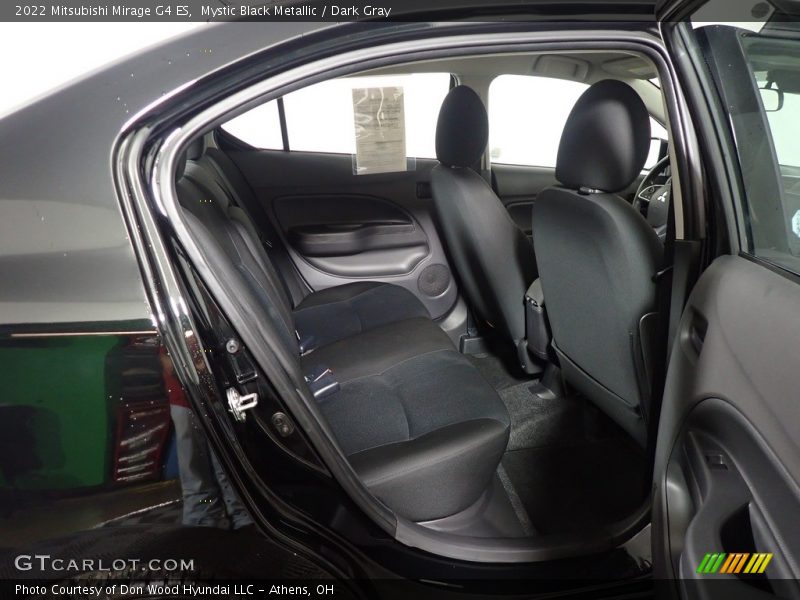 Mystic Black Metallic / Dark Gray 2022 Mitsubishi Mirage G4 ES