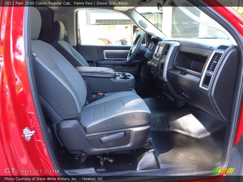 Flame Red / Diesel Gray/Black 2021 Ram 1500 Classic Regular Cab